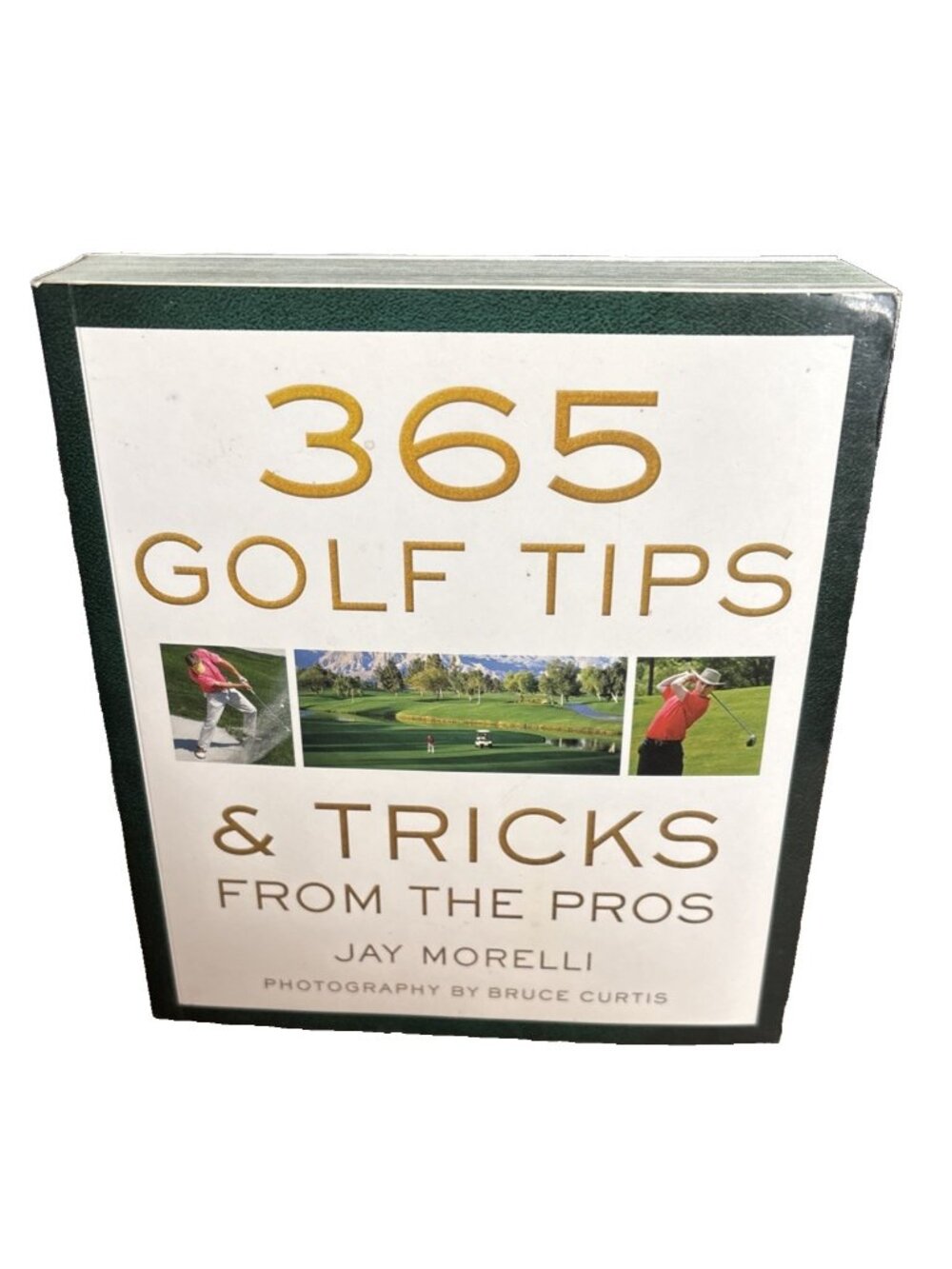 Sports 365 GOLF TIPS & TRICKS FROM PROS By Jay Morelli Paperback 2013